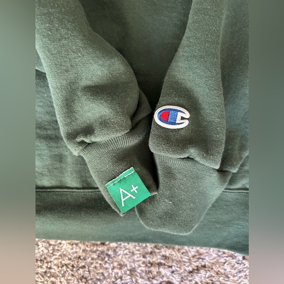 5/$25 Champion Authentic forest green NICHE crewneck sweatshirt size XL - Picture 4 of 7